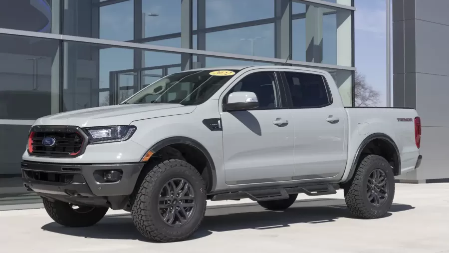 Ford Ranger purchased as part of commercial fleet in Auckland, New Zealand